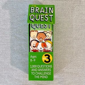 Brain Quest 3rd Grade Smart Cards decks